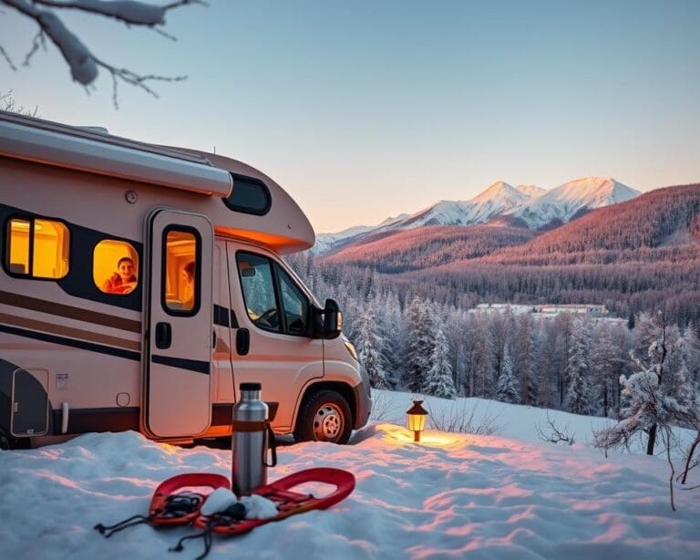 Hoe reis je comfortabel met een camper in de winter?