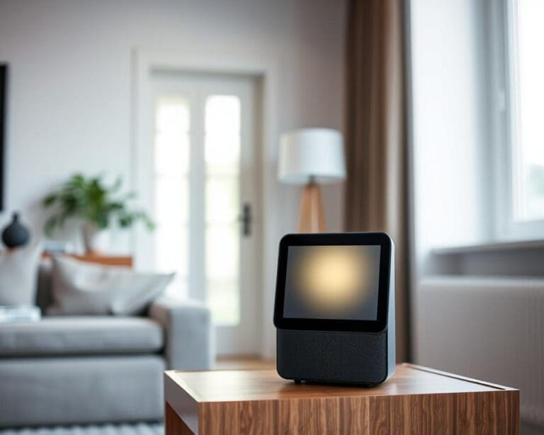 Hoe werkt een slimme speaker met ingebouwd display?