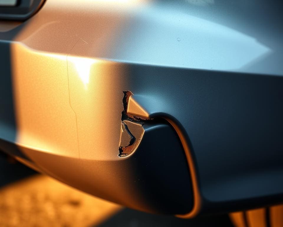Is bumperhoek reparatie mogelijk zonder nieuwe onderdelen?