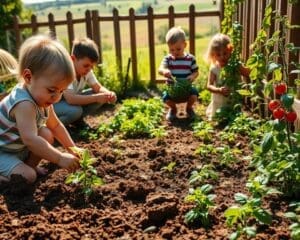 Kun je samen met je kinderen groenten kweken?