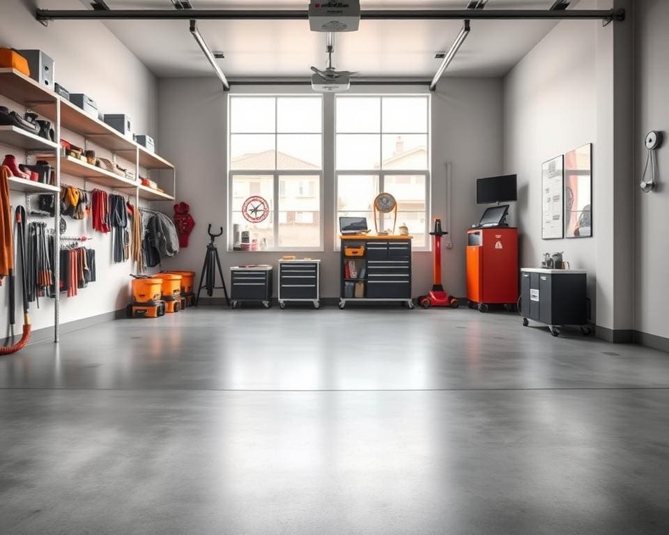 hoe ontwerp je een garagevloer