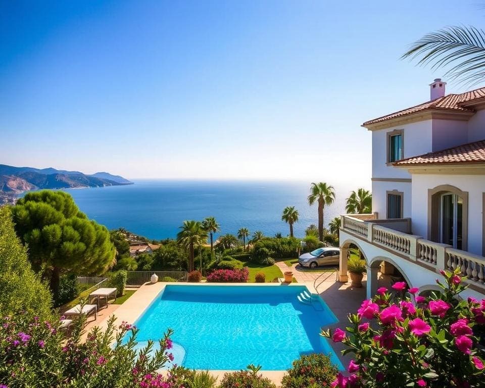 villa's met zeezicht Moraira