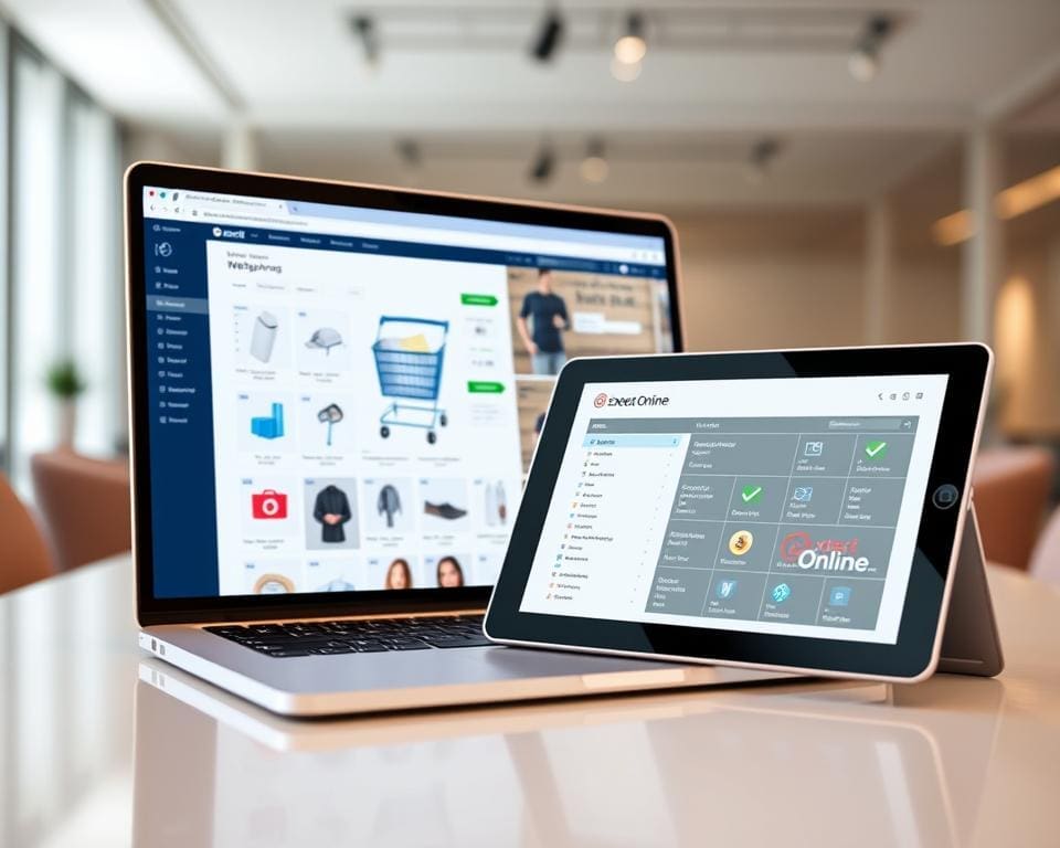webshop koppelen Exact