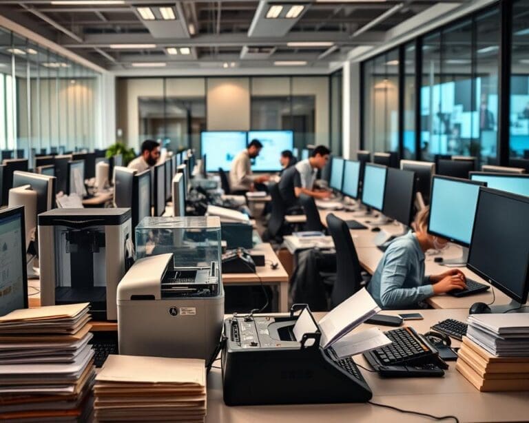 De invloed van technologie op traditionele werkprocessen