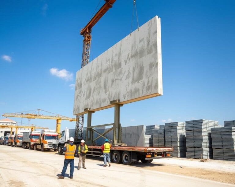 Hoe snel kan prefab beton geleverd worden?
