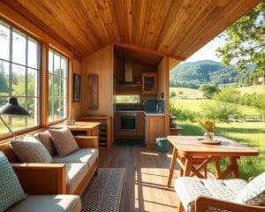 Wat zijn slimme oplossingen voor tiny houses?