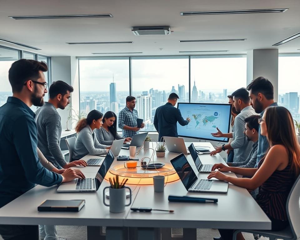 technologie in zelfsturende teams