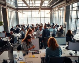 Hoe verbeter je teamwork in een druk kantoor?