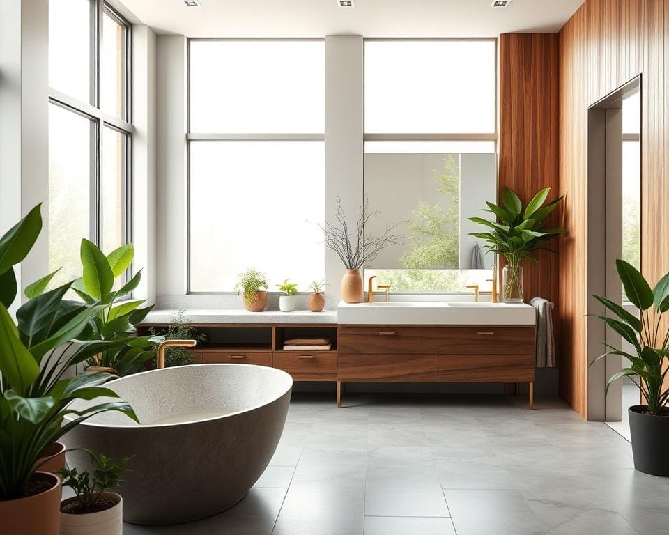 Wat zijn trends in duurzame badkamer inrichting?