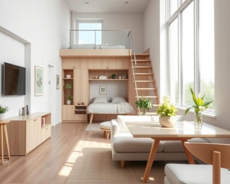 Hoe creëer je meer ruimte in een klein appartement?