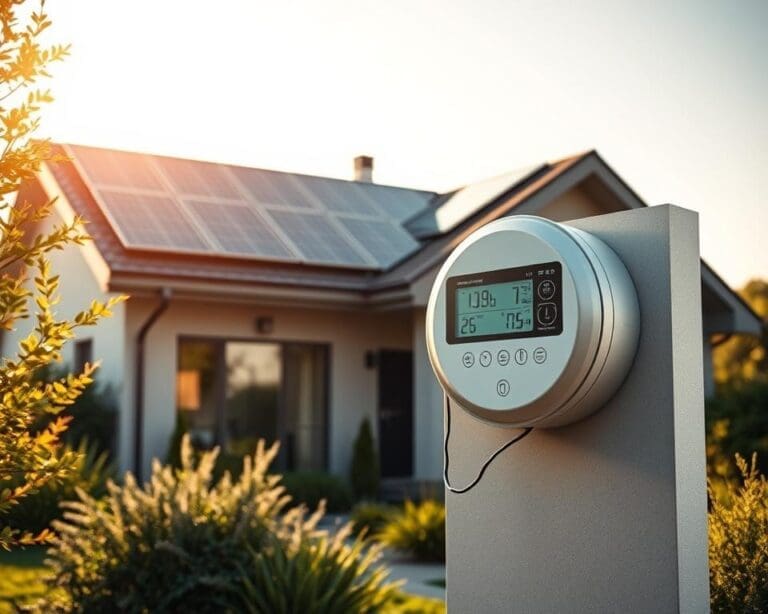 Hoe werken slimme energiemeters samen met zonnepanelen?