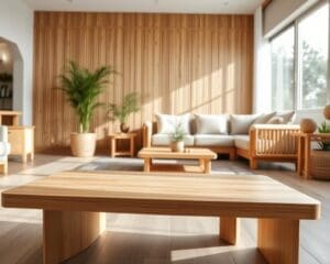 Wat zijn de voordelen van bamboe in interieurdesign?