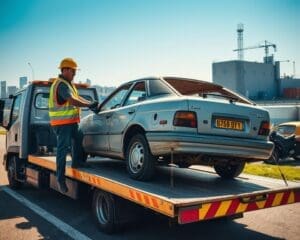 Auto laten ophalen voor sloop met RDW-vrijwaring