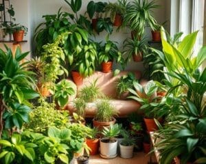 Hoe gebruik je planten voor een frisse uitstraling?