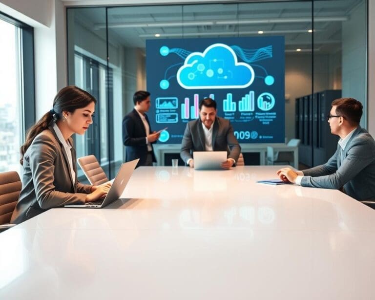 Hoe ondersteunt een cloud-provider bedrijven?