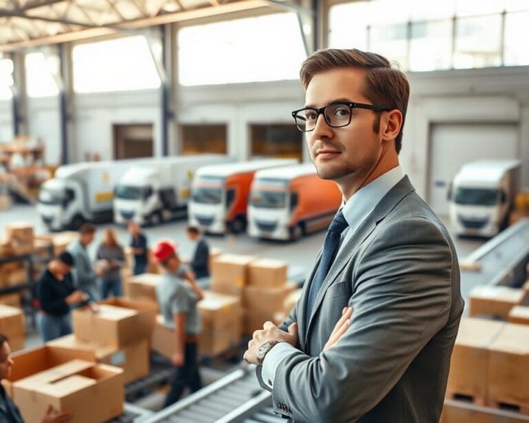 Hoe ondersteunt een logistiek coördinator distributie?