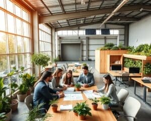 Hoe ontwerp je duurzame werkplaatsen en loodsen?