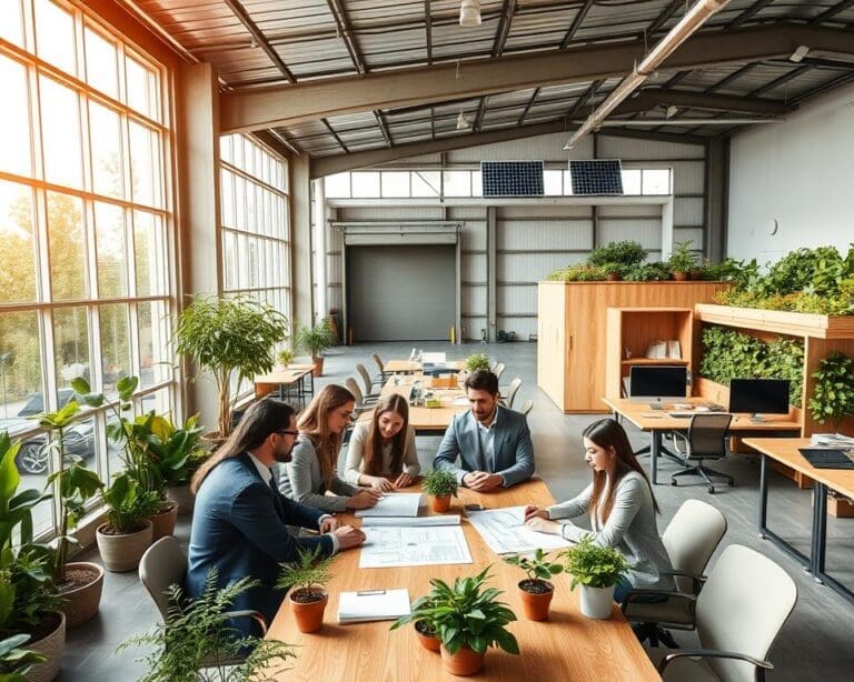 Hoe ontwerp je duurzame werkplaatsen en loodsen?