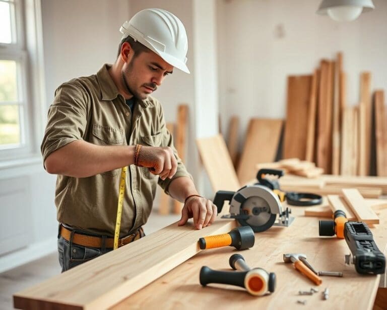 Hoe werkt een timmerman bij verbouwingen?