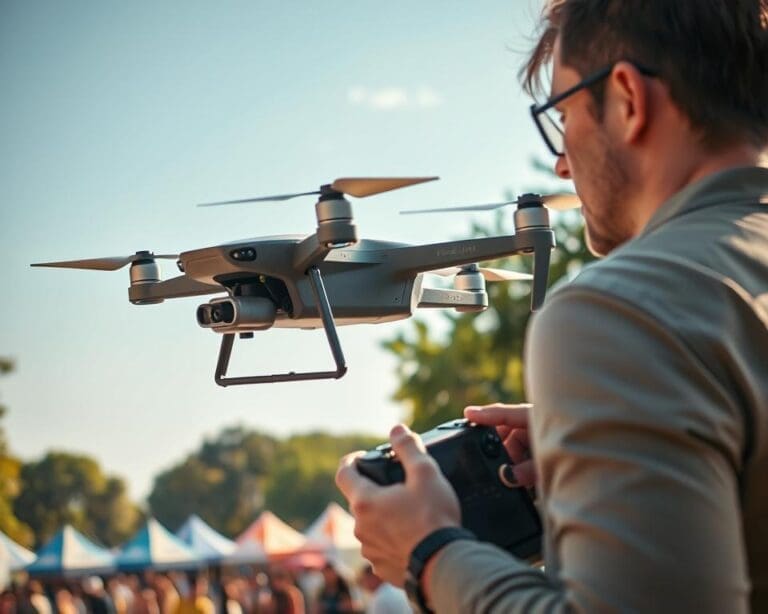 Waarom een drone piloot inzetten voor evenementen en campagnes?