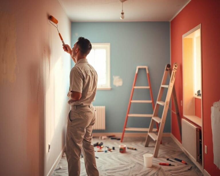 Wat doet een schilder voor een renovatieproject?