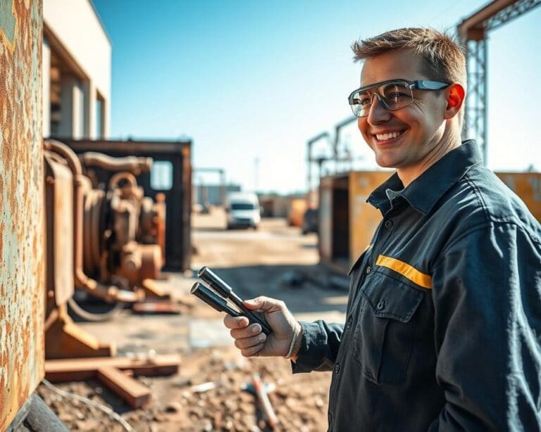 Wat doet een service-monteur op locatie?