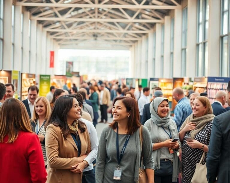 Wat maakt een beursdag gezellig en laagdrempelig?