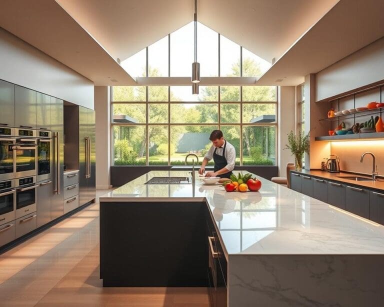 Wat maakt een open keuken functioneel?