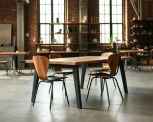 Welke meubels passen bij een industrieel interieur?