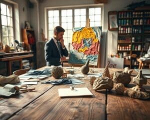 Hoe breng je textuur als zintuiglijke laag?