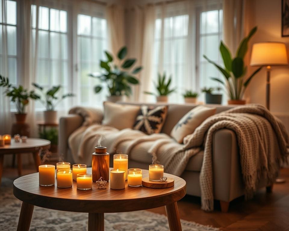 Hoe gebruik je geur voor een geborgen sfeer?