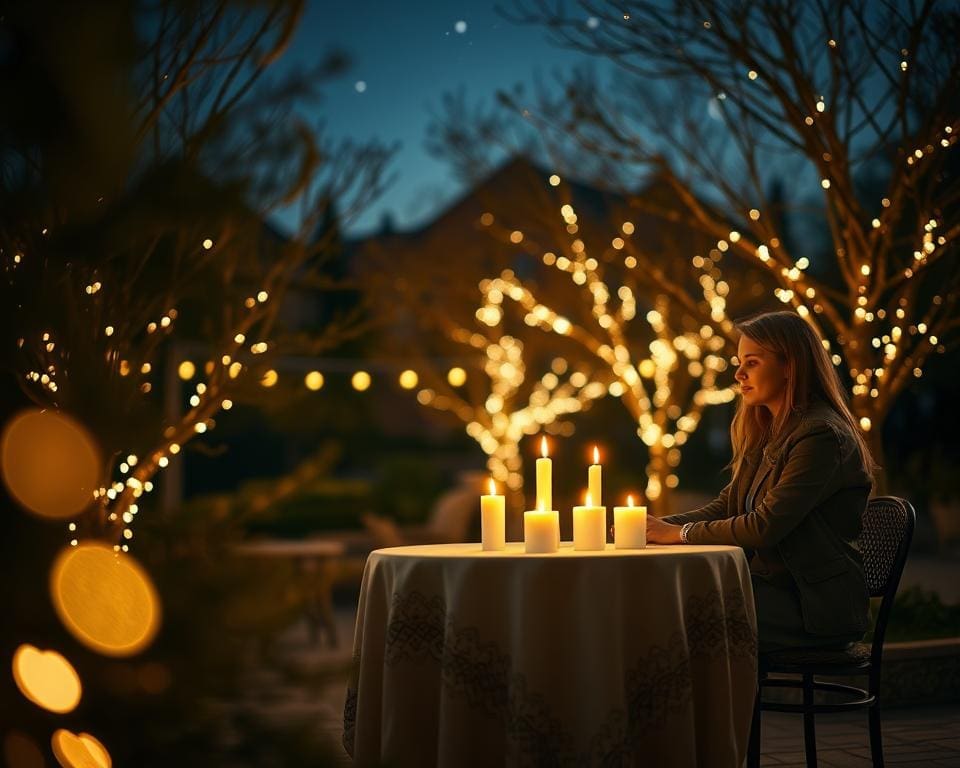 Hoe gebruik je licht voor een stille avond?