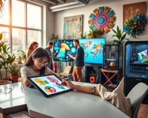 Hoe gebruik je technologie voor creativiteit?