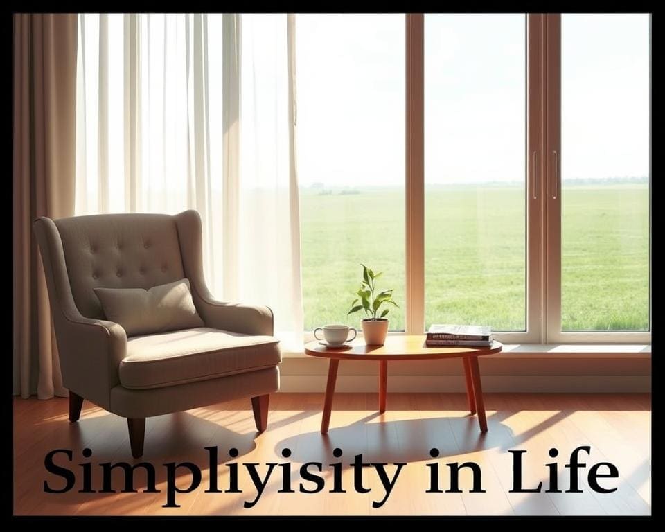 Hoe geef je je leven meer eenvoud?