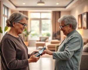 Hoe helpt technologie bij ouderenzorg?