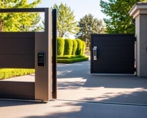 Hoe werkt een schuifpoort met toegangssysteem en motor?