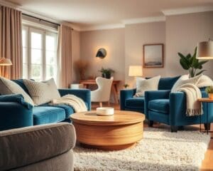 Welke meubels voelen zacht bij aanraking?