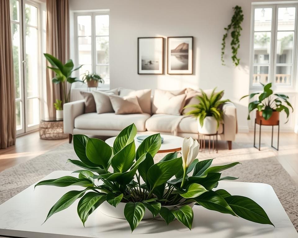 Welke planten brengen stilte in de woonkamer?