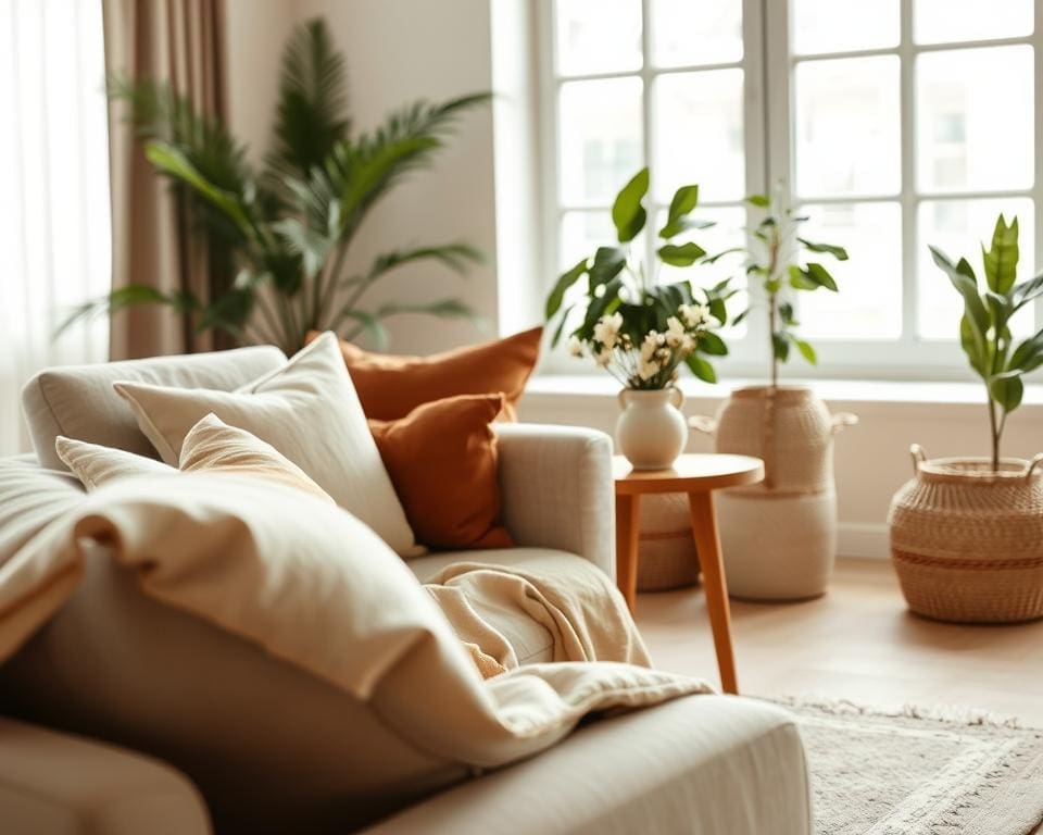 Welke stoffen passen bij mindful wonen?