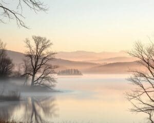 Welke tinten brengen rust bij ochtendlicht?