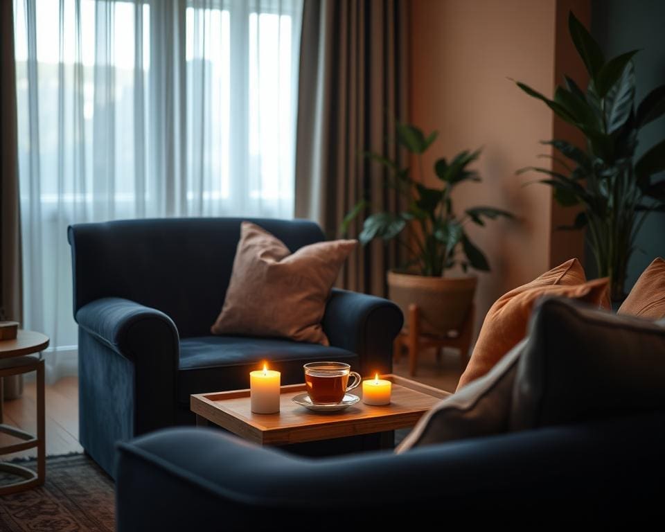 diepe verzachtende kleuren