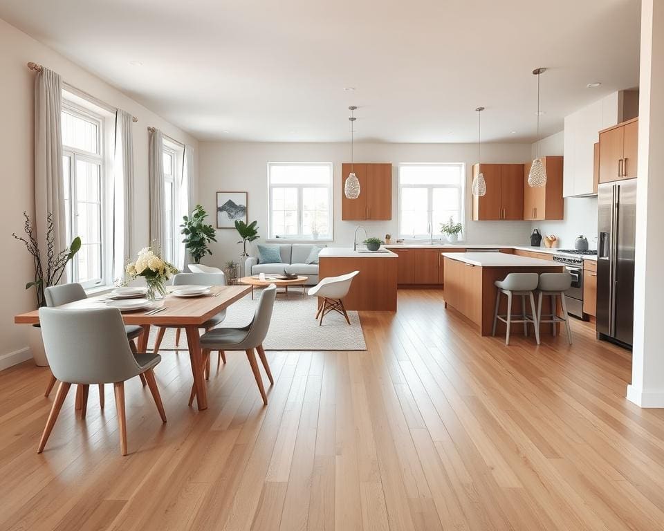 overgang woonkamer keuken