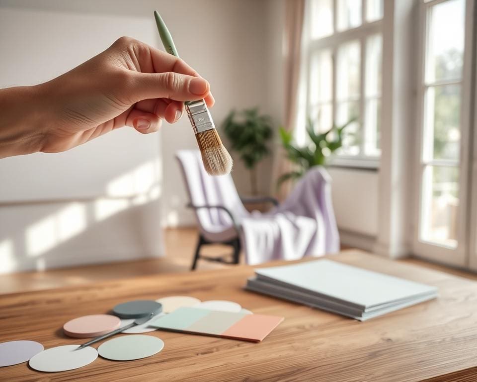 verfmerken zachte tinten