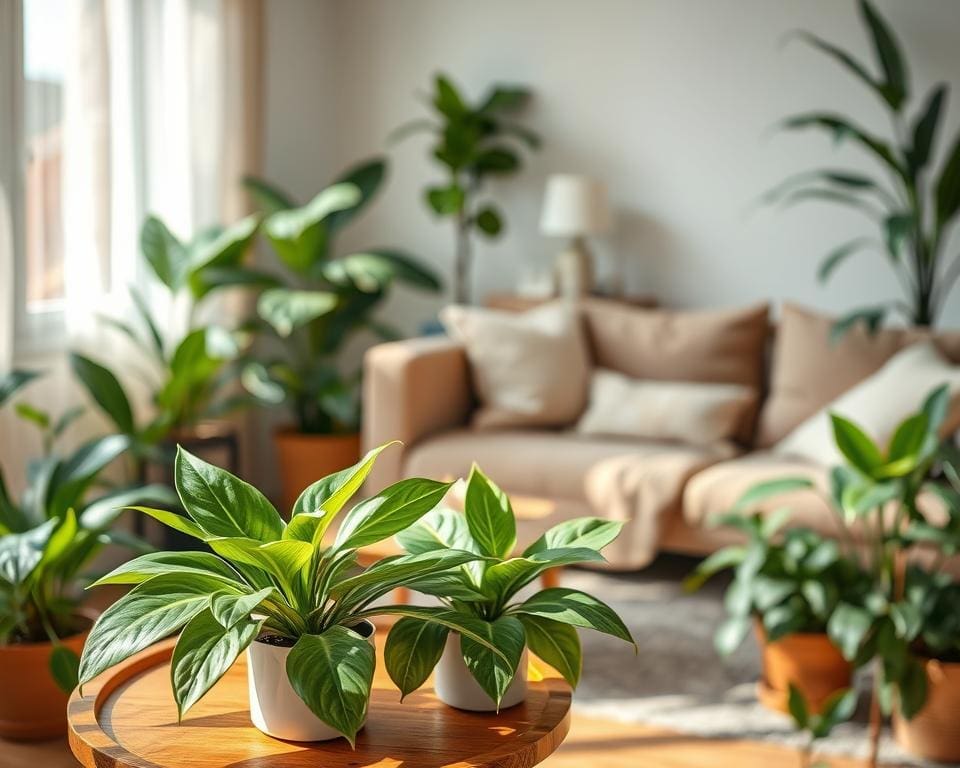 weinig geurige kamerplanten