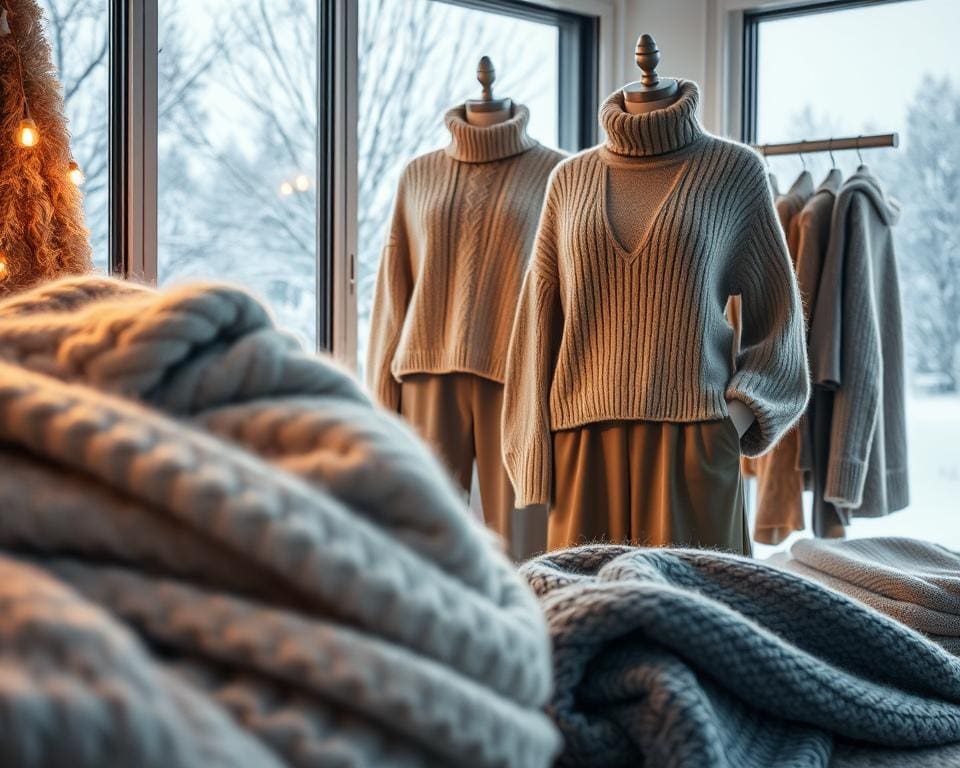 winterlaagjes zachte stoffen