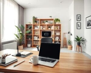Hoe richt je een thuiskantoor praktisch in?