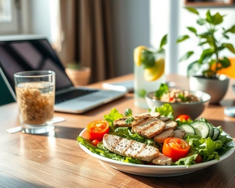 Wat zijn snelle gezonde lunches voor thuiswerkers?