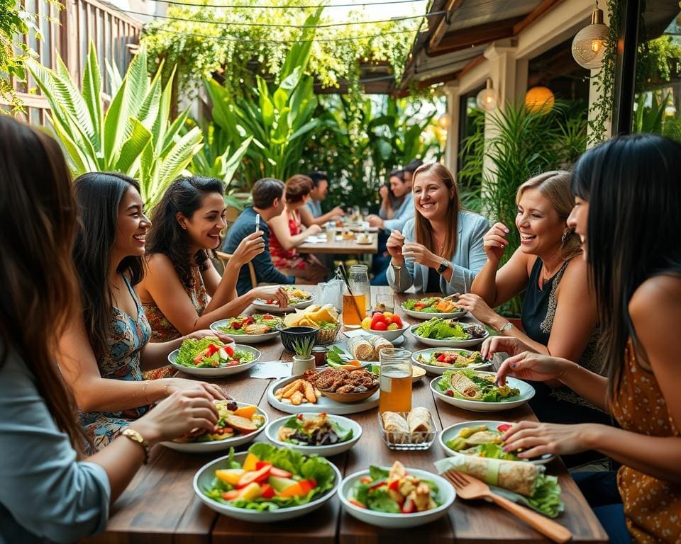 Welke eetgewoonten passen bij een druk sociaal leven?