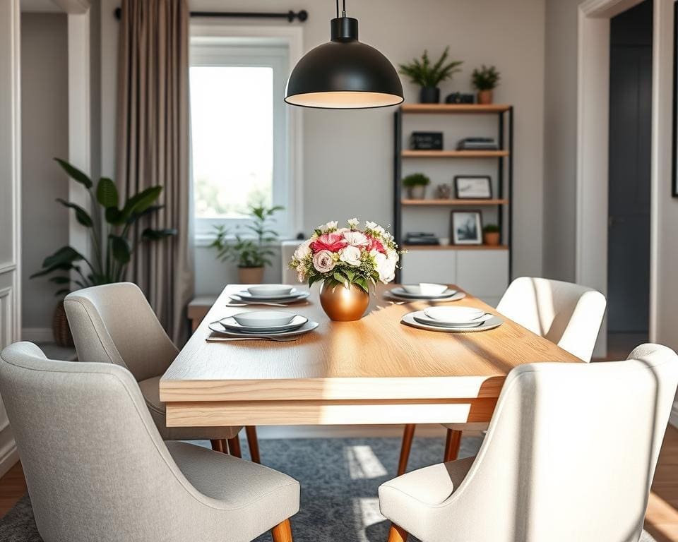 Welke eettafel past in een compacte eetkamer?