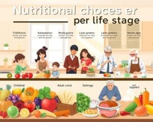 Welke voedingskeuzes passen bij jouw levensfase?